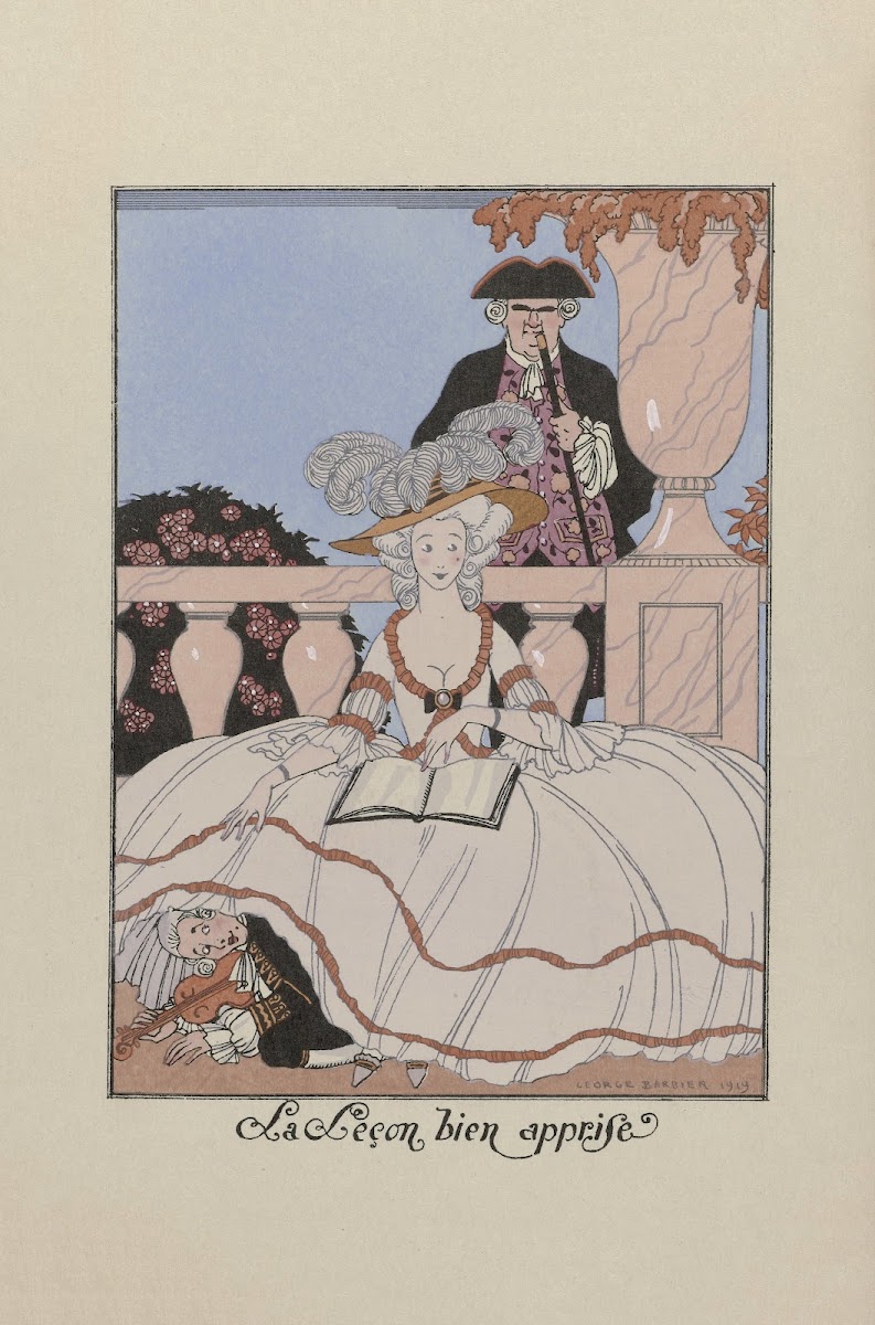 La Guirlande des mois  La Leçon bien apprise 1919