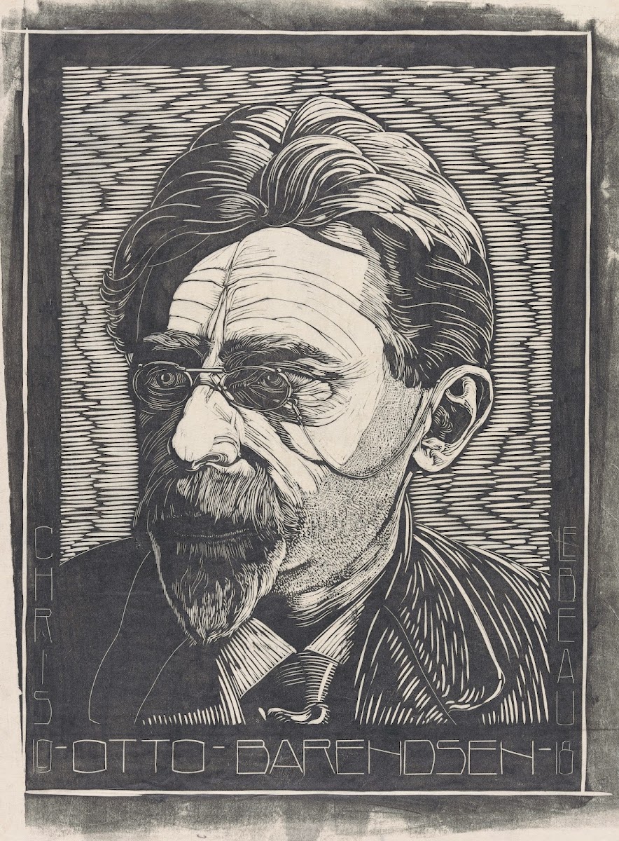 Portret van Otto Barendsen 1980