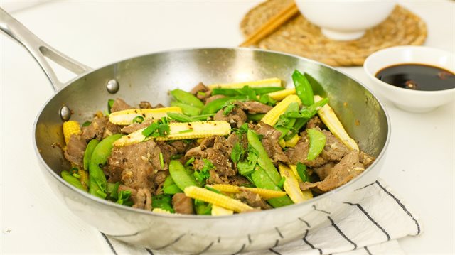Thịt Bò Xào Đậu Hà Lan