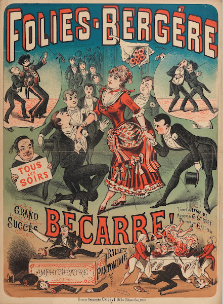 Folies Bergere Tous Les Soirs Grand Succes Becarre Ballet Pantomime 1882 1888