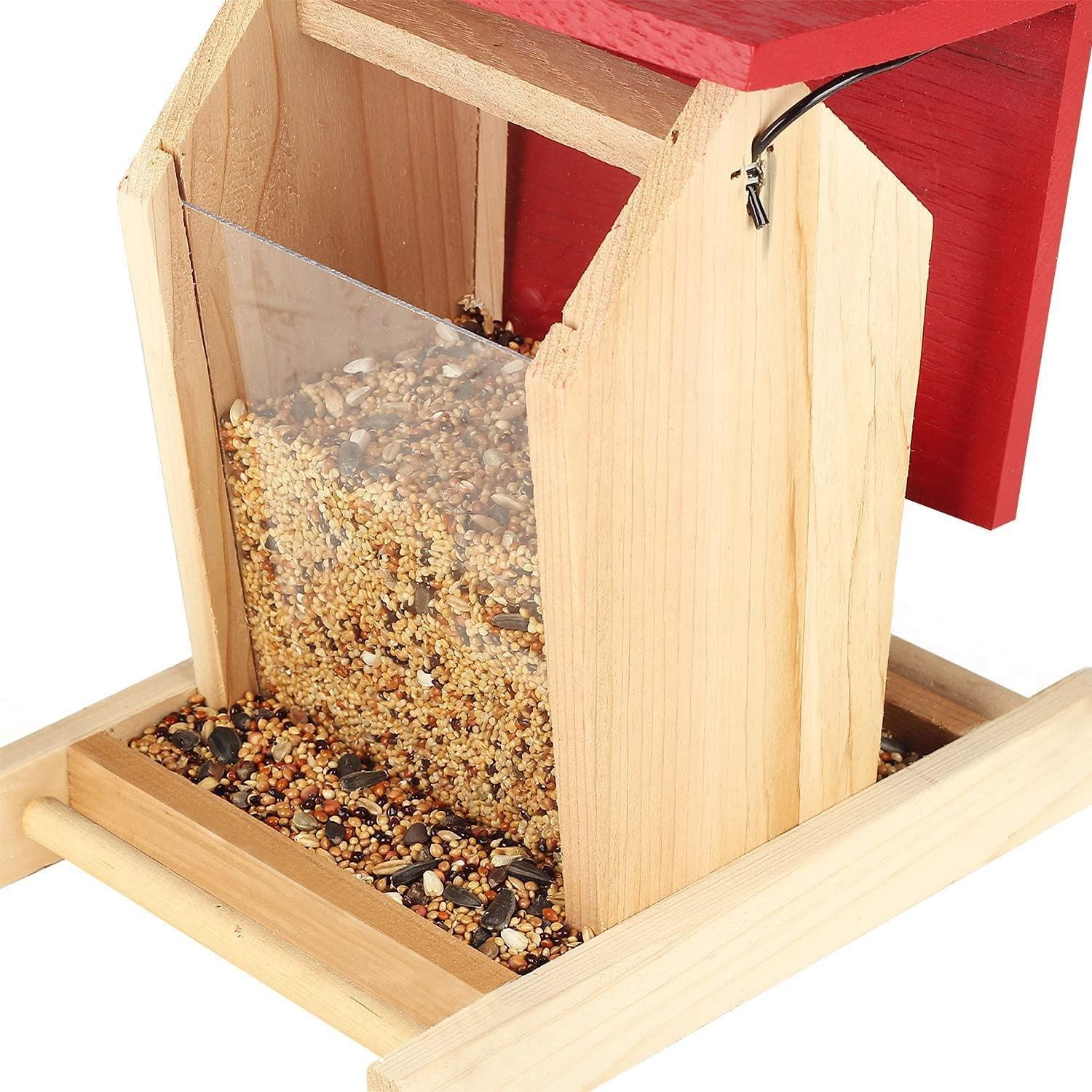 Hängendes Holz-Vogelhaus für Garten und Balkon