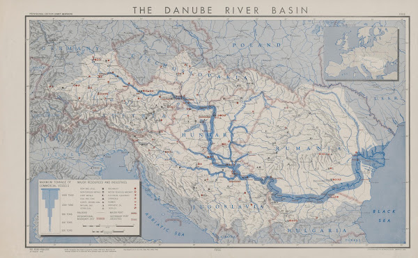 The Danube River Basin 1945