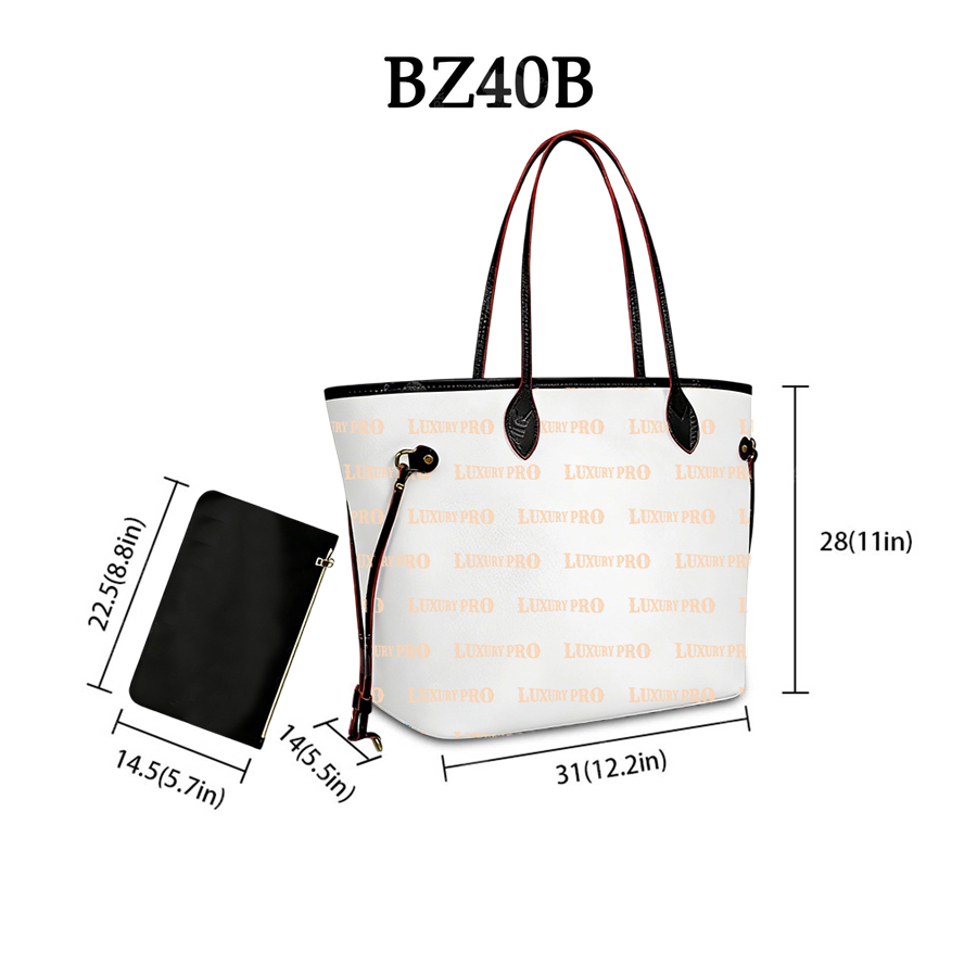 Women's Large Bag (With Small Bag) Black