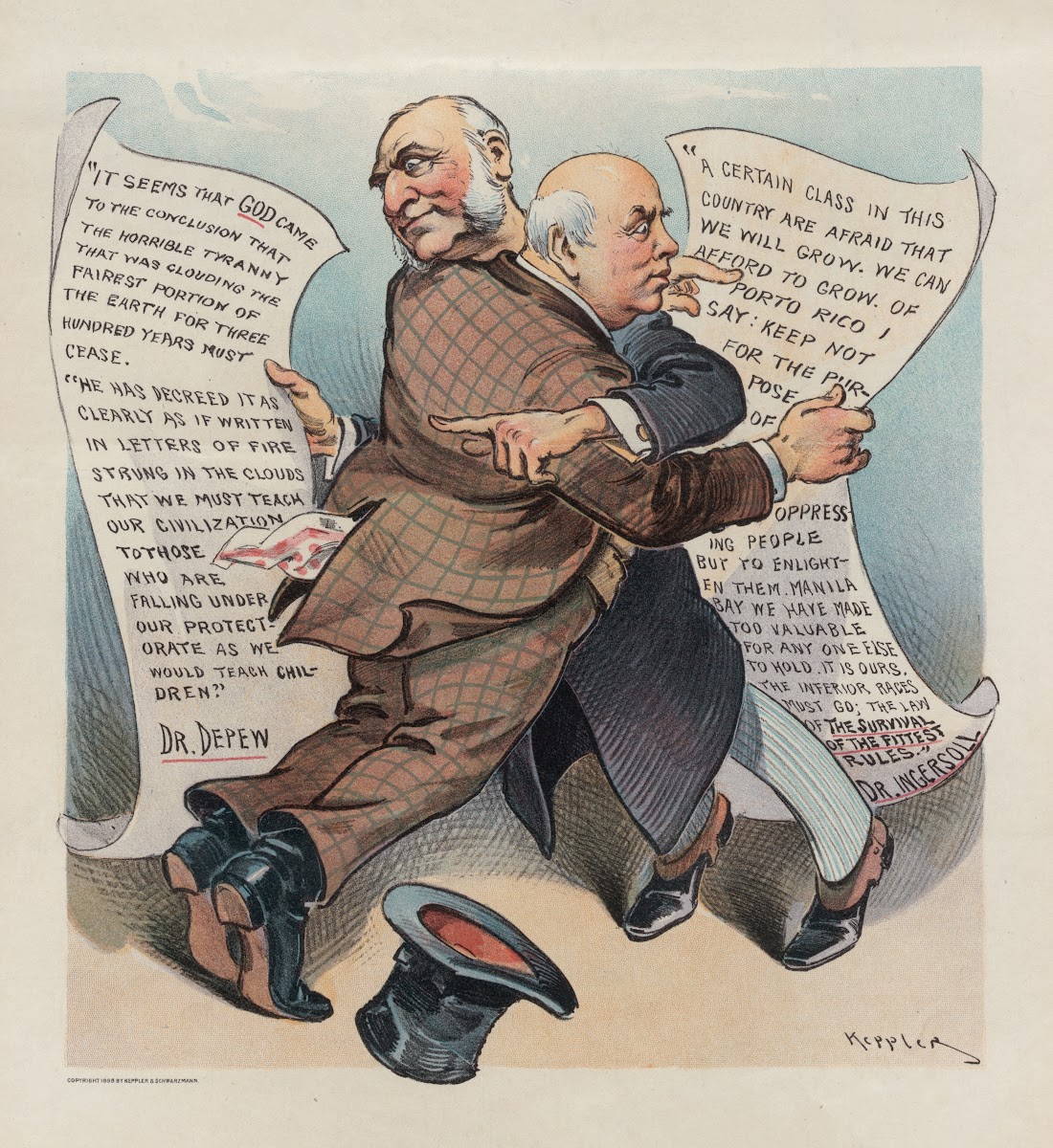 For once science and religion agree 1898
