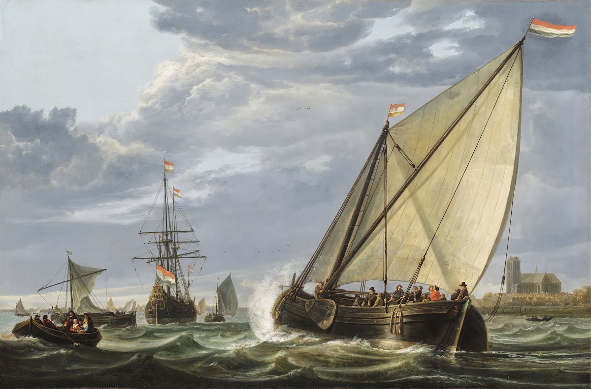 Shipping on the Maas Dordrecht early 1650s