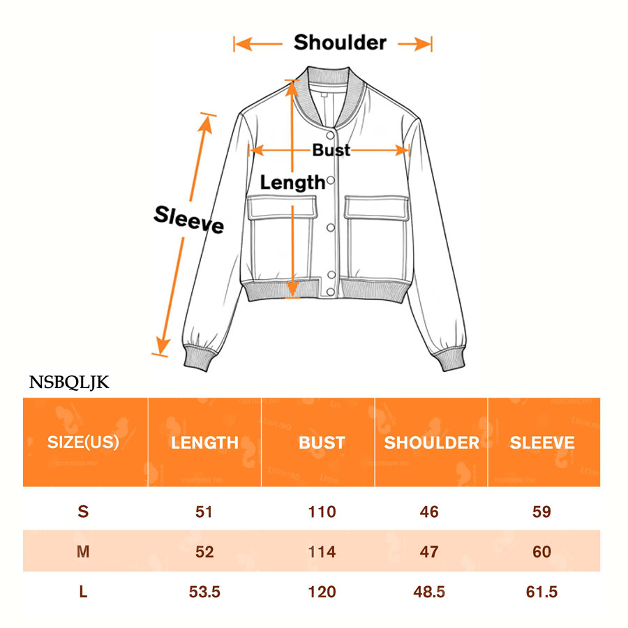 2D Women's Baseball Collar Jacket