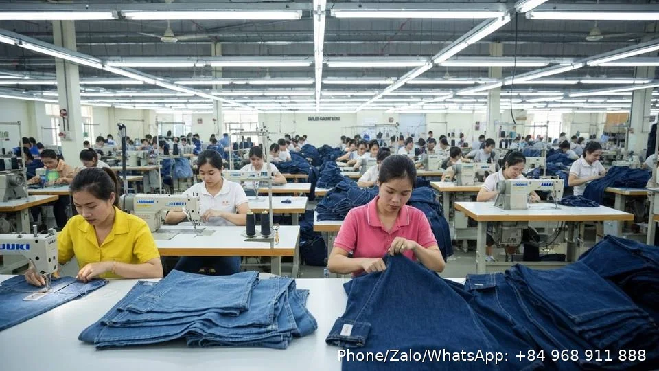 Vietnam Jeans Manufacturer - Gold Garment Vietnam