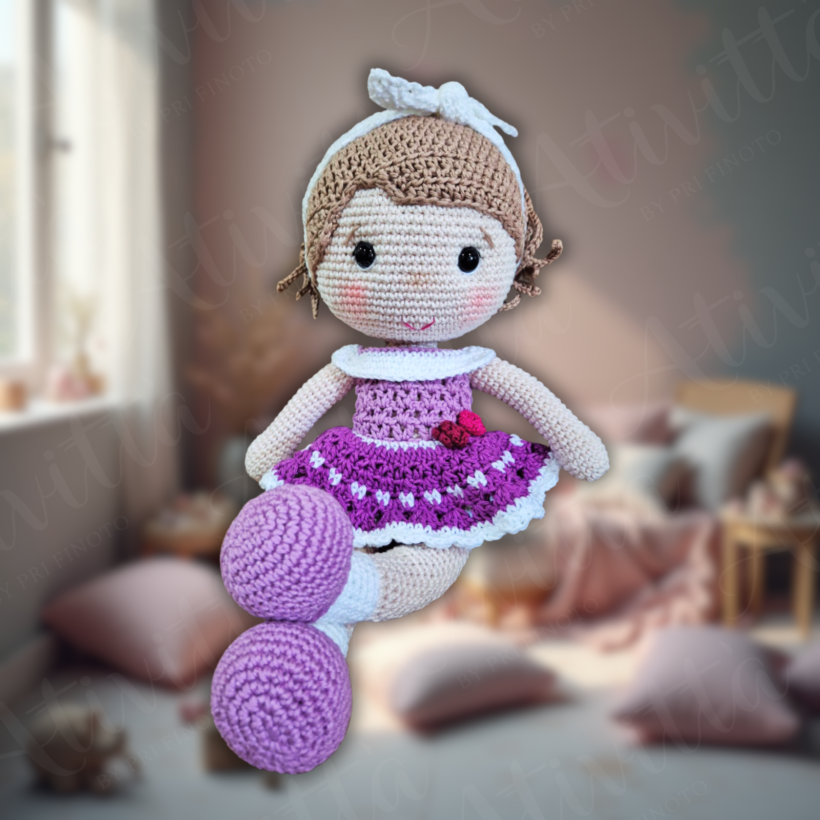 Boneca Laura em Crochê