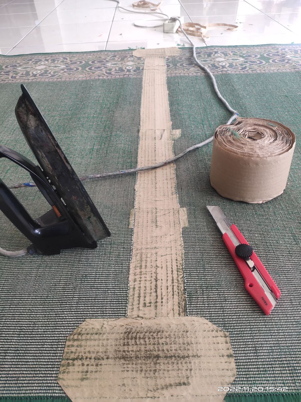 Galeri obras & pasang karpet masjid 5