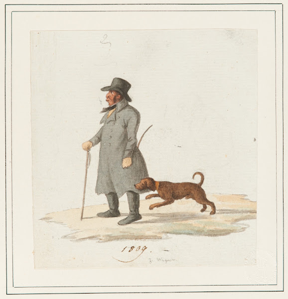 Ein Kurgast des Bads Blumenstein 1809