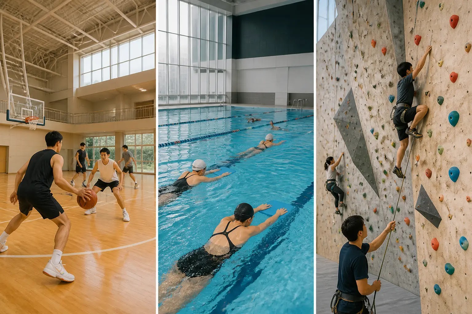 AI-generated Sports Daily Brief multi-story editorial montage