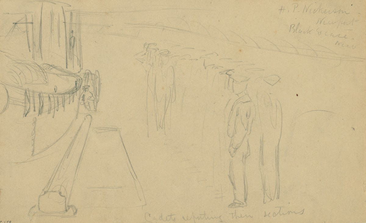 Cadets reporting their sections 1860 1865