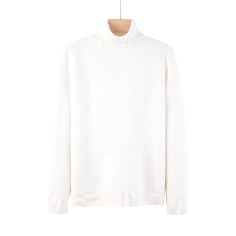 Men's turtleneck sweater, slim fit, 400g