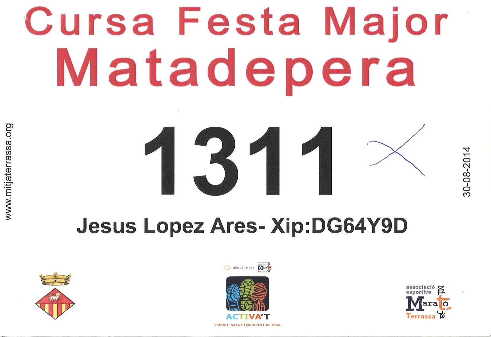 Dorsal de Cursa Matadepera