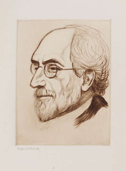 Portrait du naturaliste Yves Delage 1912