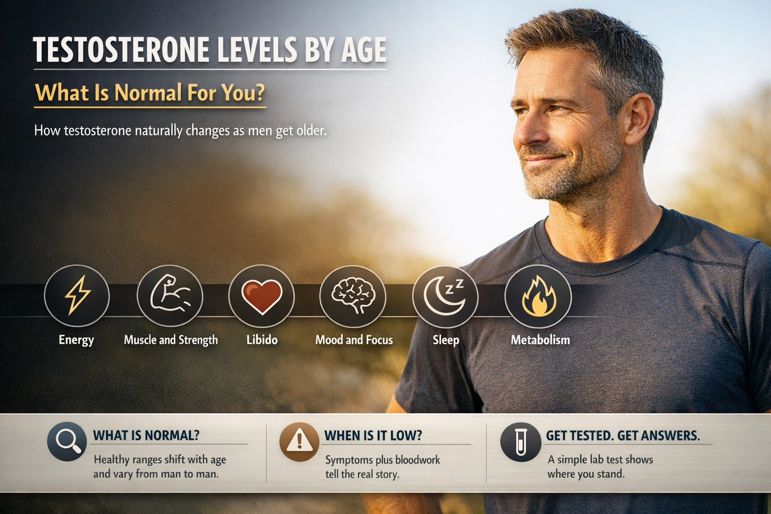 What Is a Normal Testosterone Level by Age?