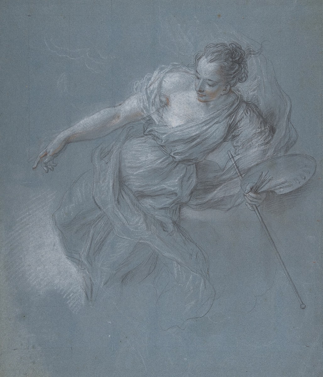 Allegorical Figure of Painting early 18th century