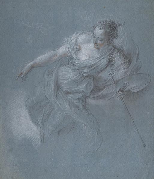 Allegorical Figure of Painting early 18th century