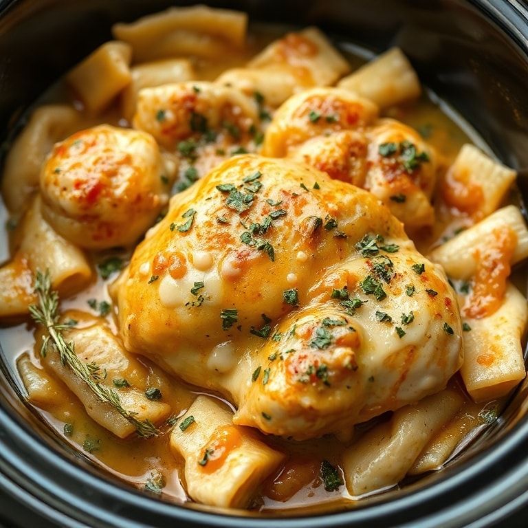 Creamy Crockpot Olive Garden Chicken for Easy Dinner: Quick & Homemade Comfort