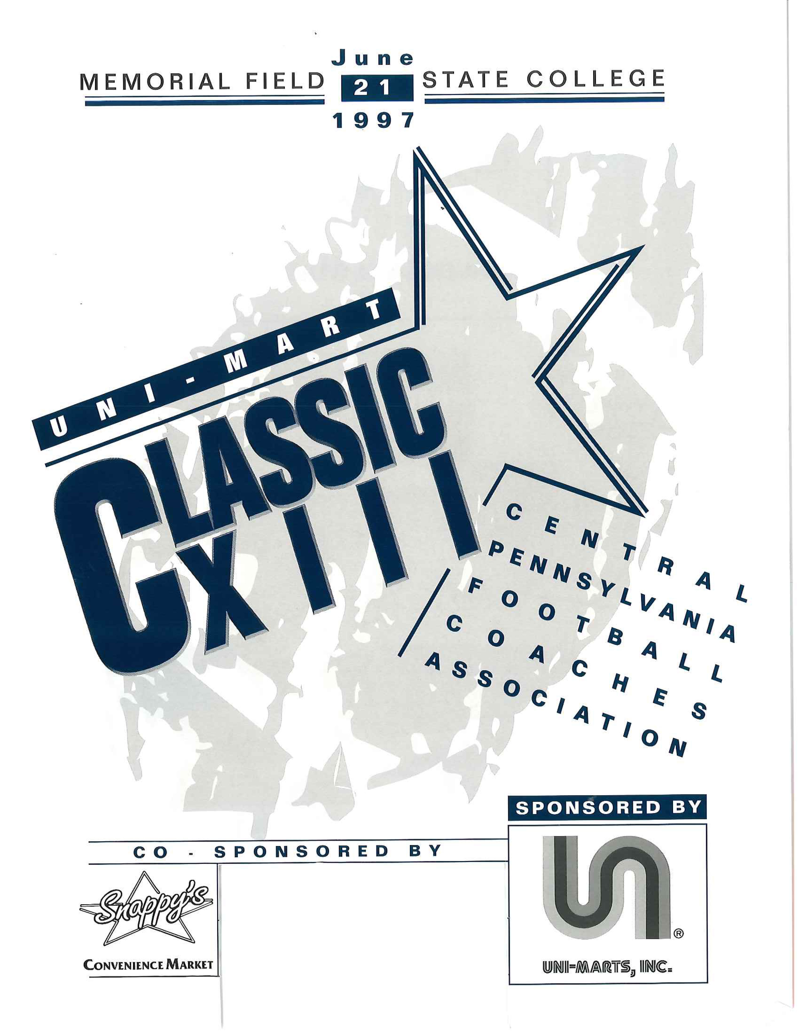 1997 Game Program