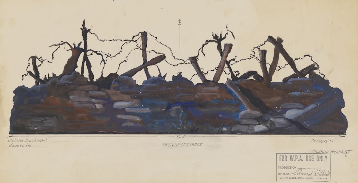 Looking Backward Trench Set Piece 1934 1943