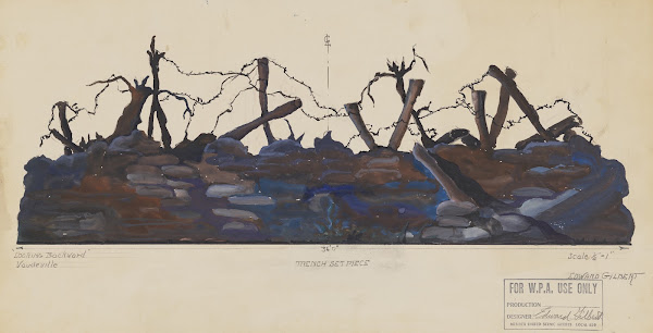 Looking Backward Trench Set Piece 1934 1943
