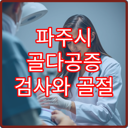 파주시 골다공증 검사와 골절 예방 치료 프로그램 운영 병원