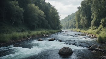 Nature River Wallpaper