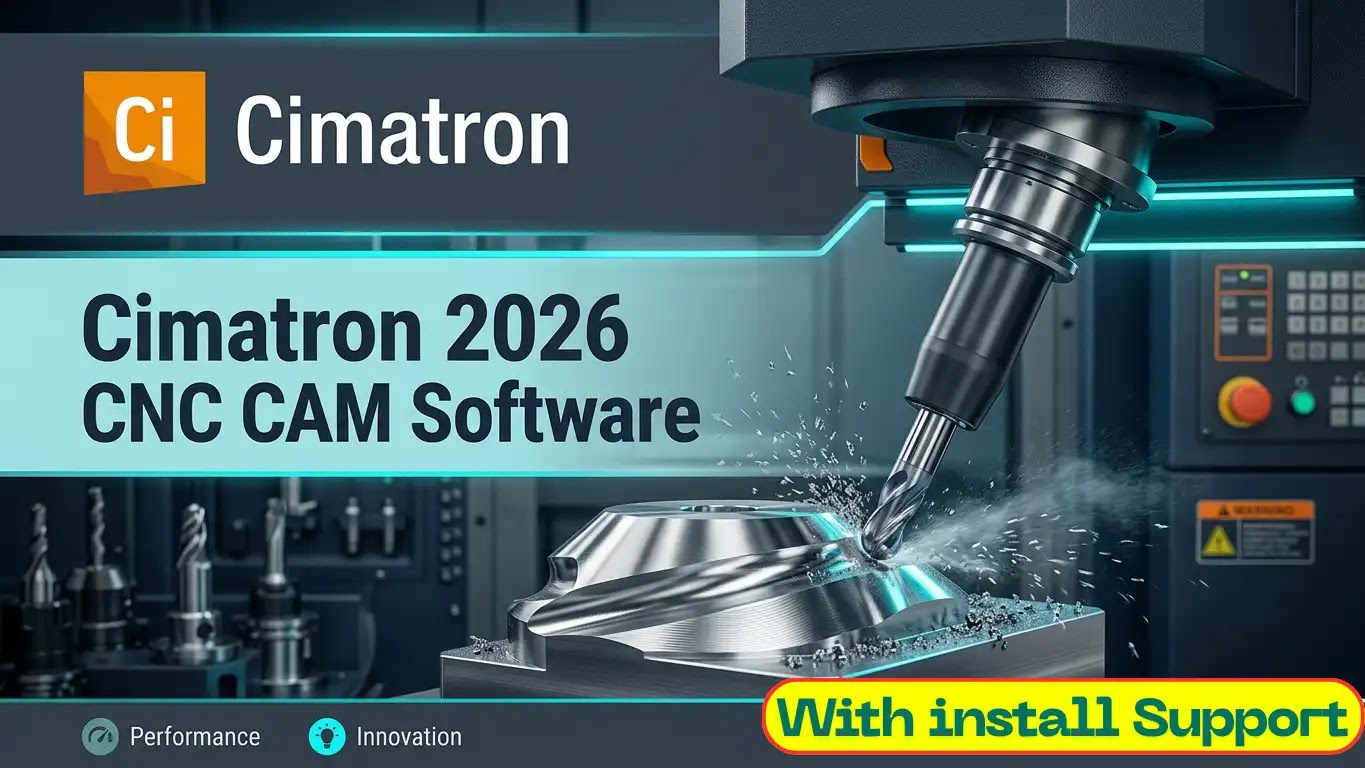 Cimatron 2026: Download, Installation & Setup Guide | Mold & Die CAD/CAM app thumbnail