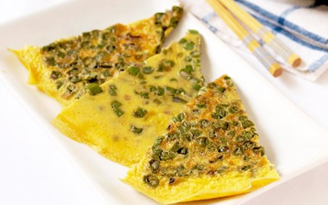 Trứng Mix Đậu Đũa Chiên