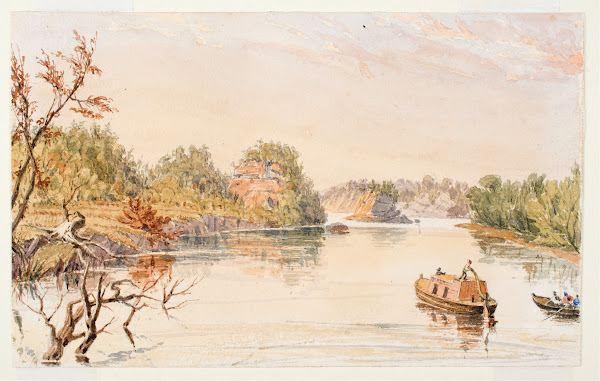 Devils Bake Oven 72 Miles Above the Mouth of the Ohio c184649