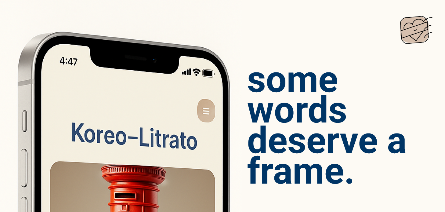 Koreo-litrato banner