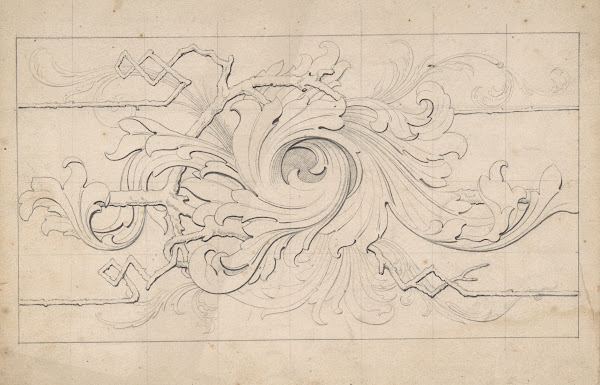 Designs for borders and corners acanthus 18301904