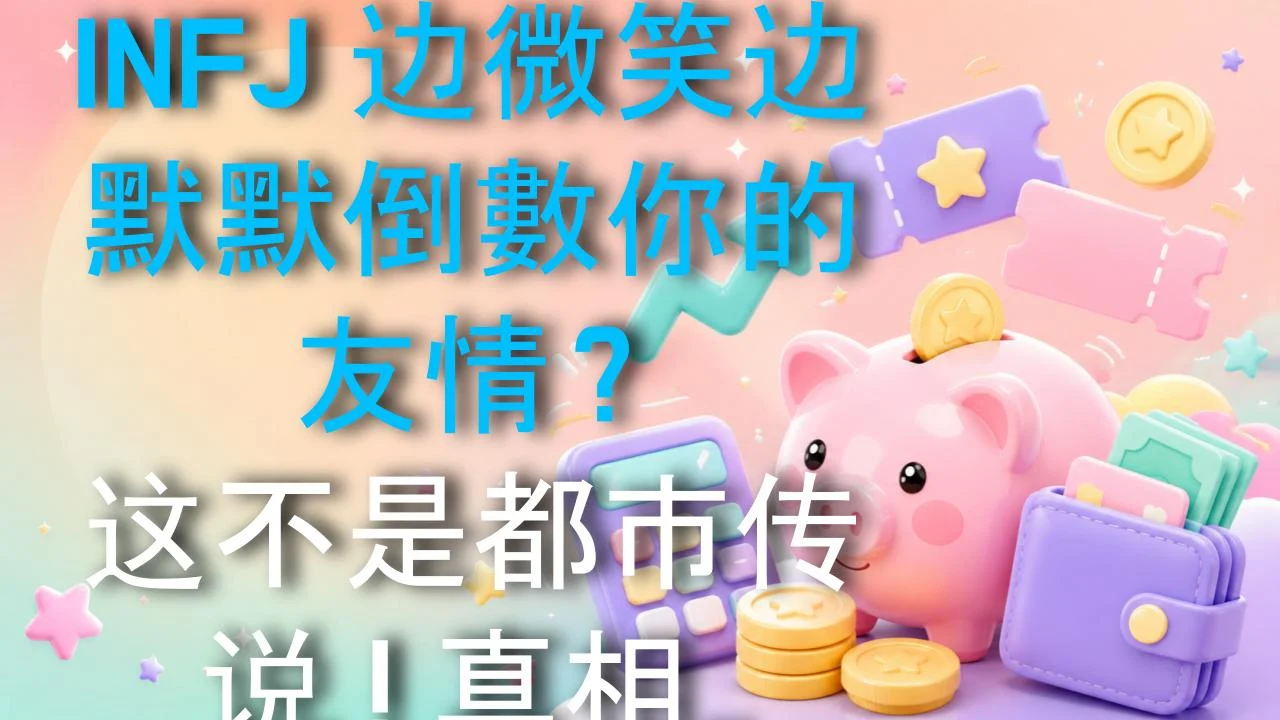 INFJ 边微笑边默默倒數你的友情？这不是都市传说！真相让你震惊！