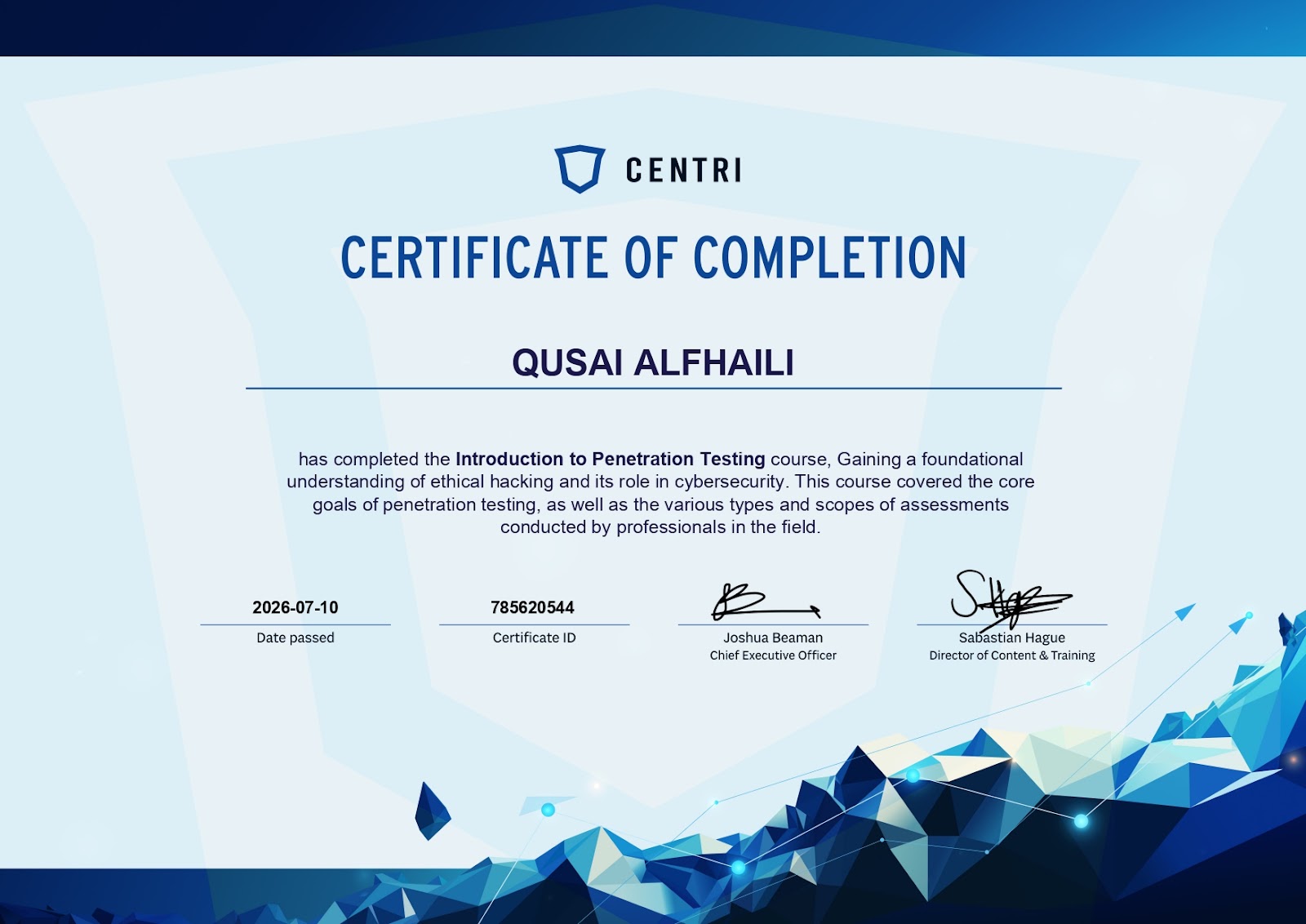 Introduction to Penetration Testing