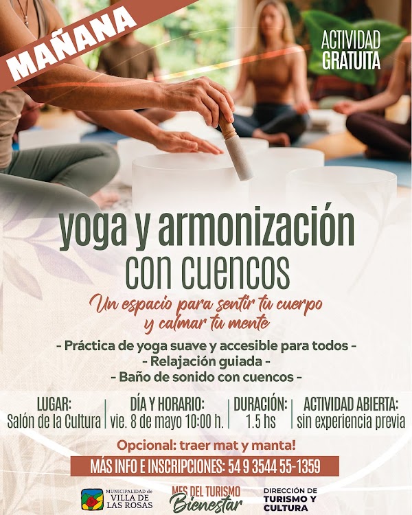 Yoga y Armonización con Cuencos