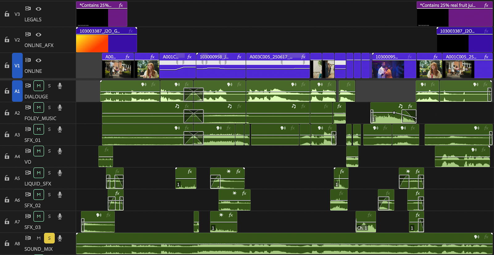 Premiere Pro Timeline