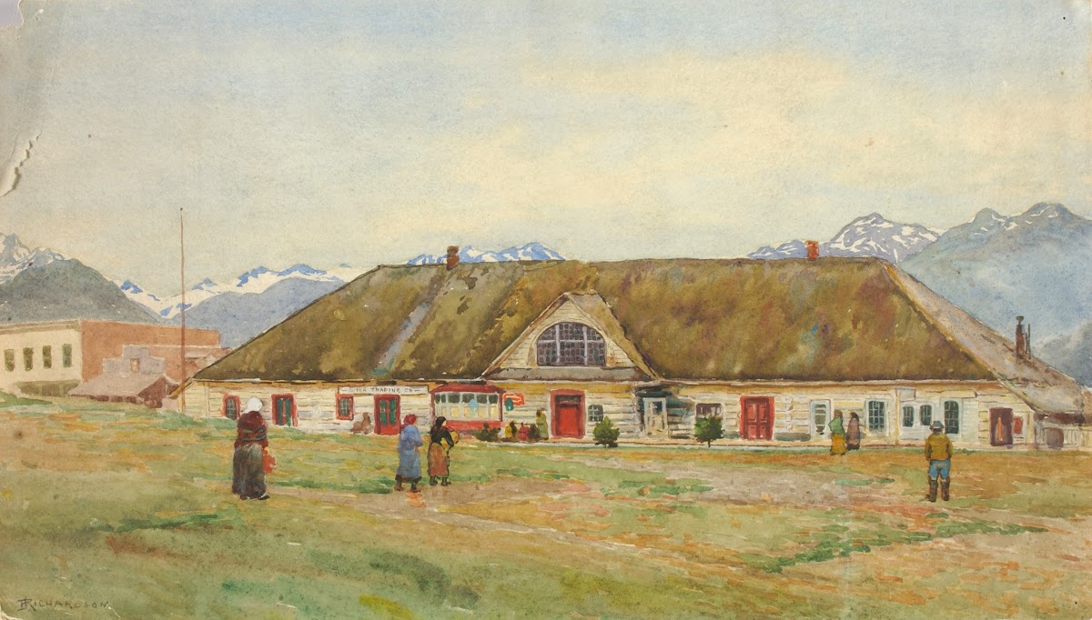 Old Russian Trading Post Sitka ca 1880 1914