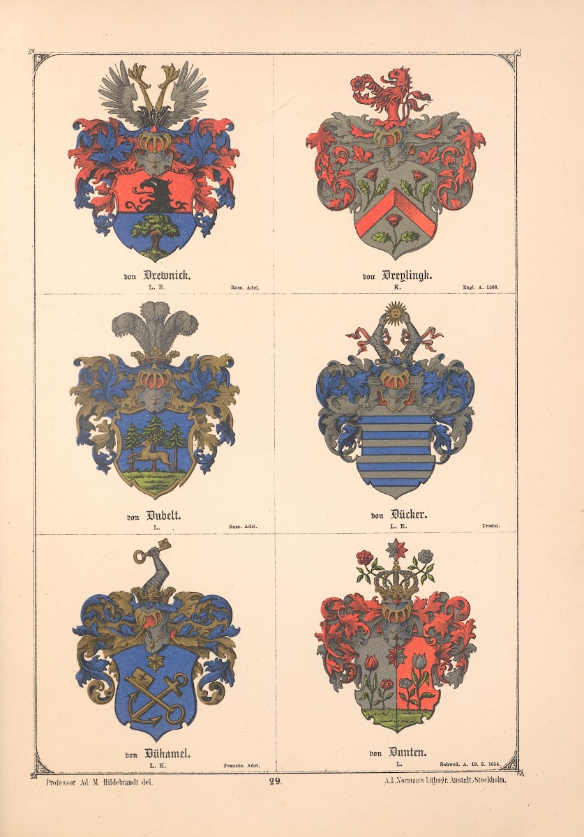Baltisches Wappenbuch Pl024 1882
