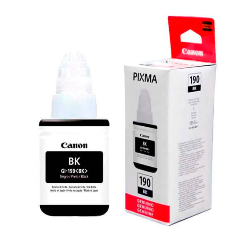 Canon GI-190 Black Ink Bottle