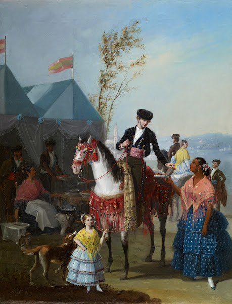 The Fritter Stall c 1854