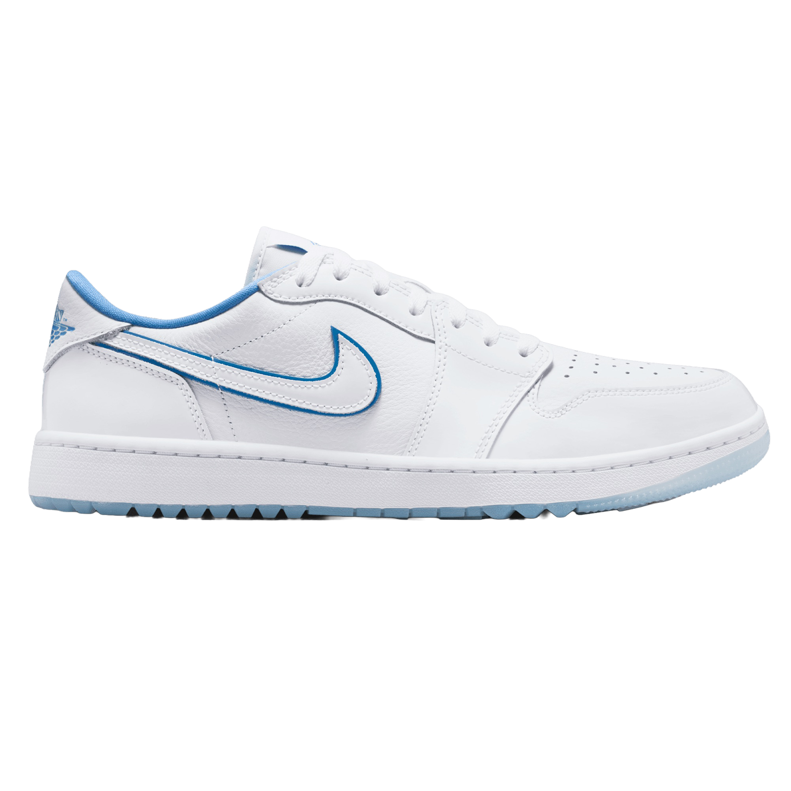 Air Jordan 1 Low Golf Shoes White/Legend Blue/Blue Tint
