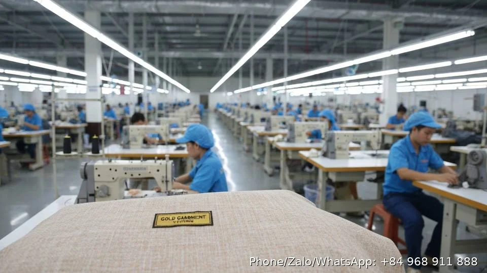 custom apparel manufacturing - Gold Garment Vietnam