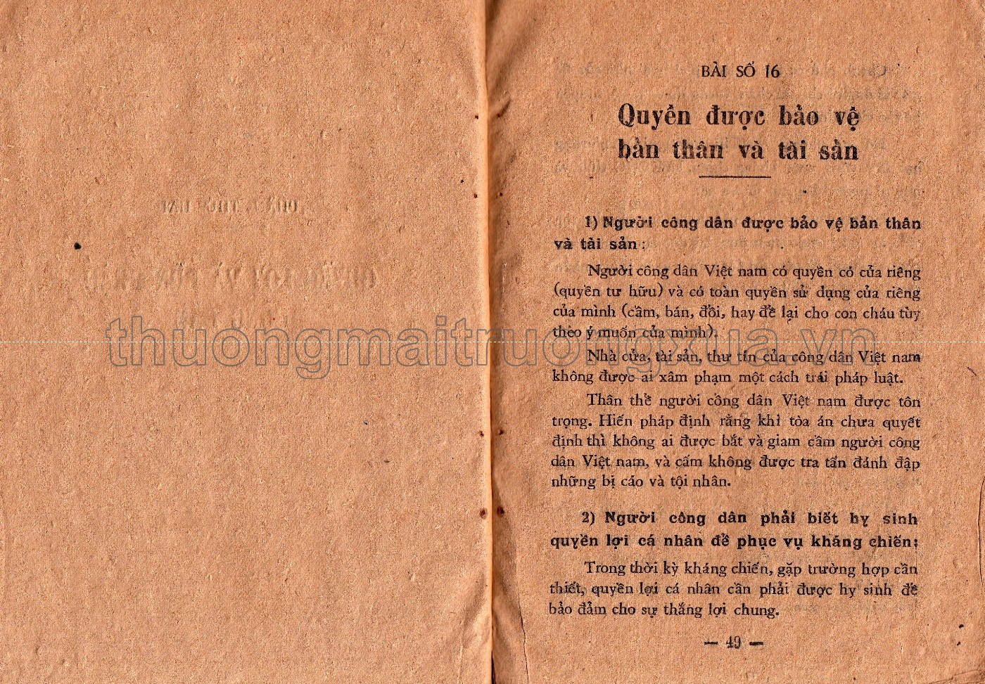 Giáo dục công dân lớp 4 phổ thông (1953) - Trang 10