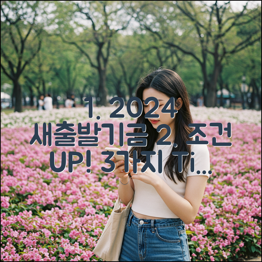 2024 새출발기금: 조건 변경 & 활용 3가지!