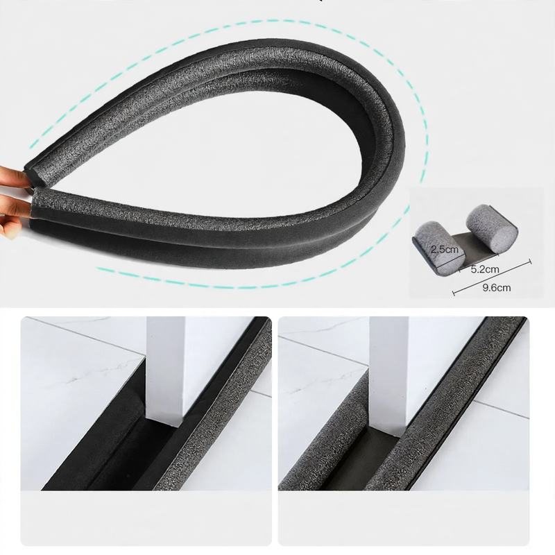 Reinforced door bottom seal, 93 cm