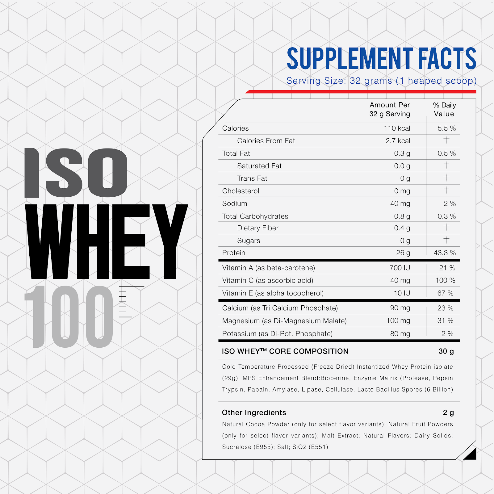 ISO WHEY 100