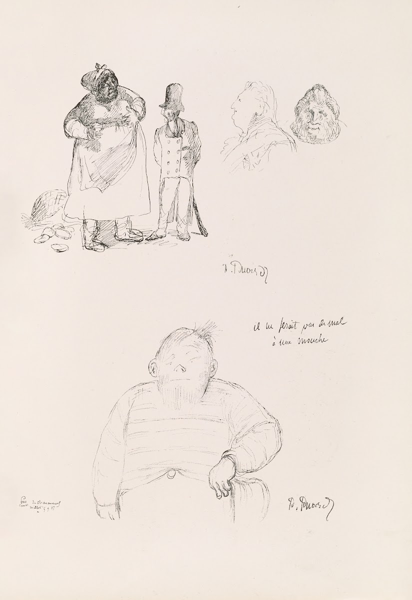 Les caricatures de Puvis de Chavannes Pl18 1906