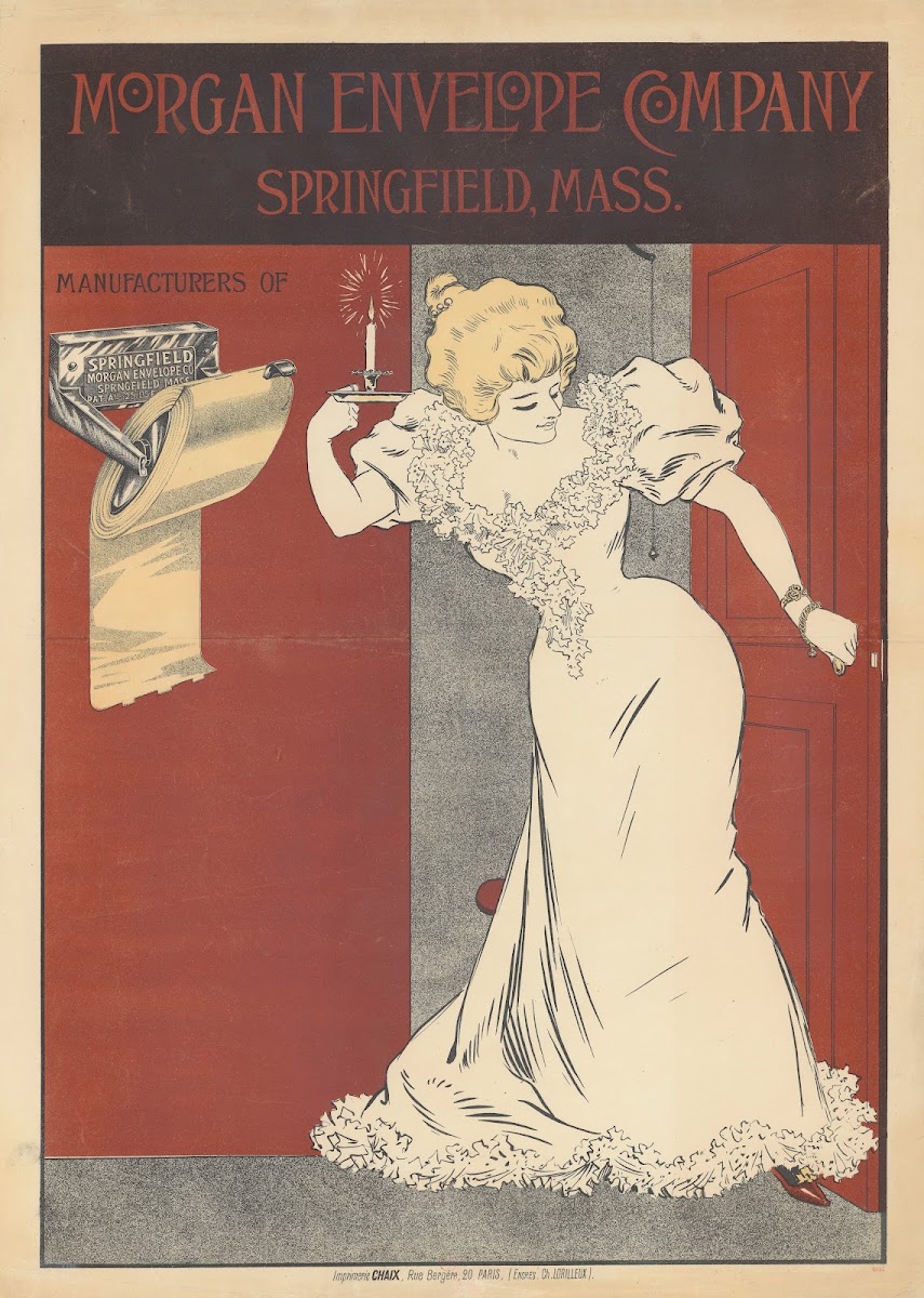 Morgan Envelope Company Springfield Mass 1897