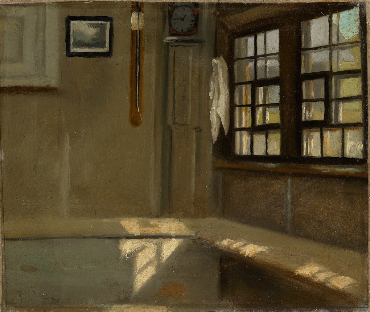 Zimmerecke in Bauernhaus 1861